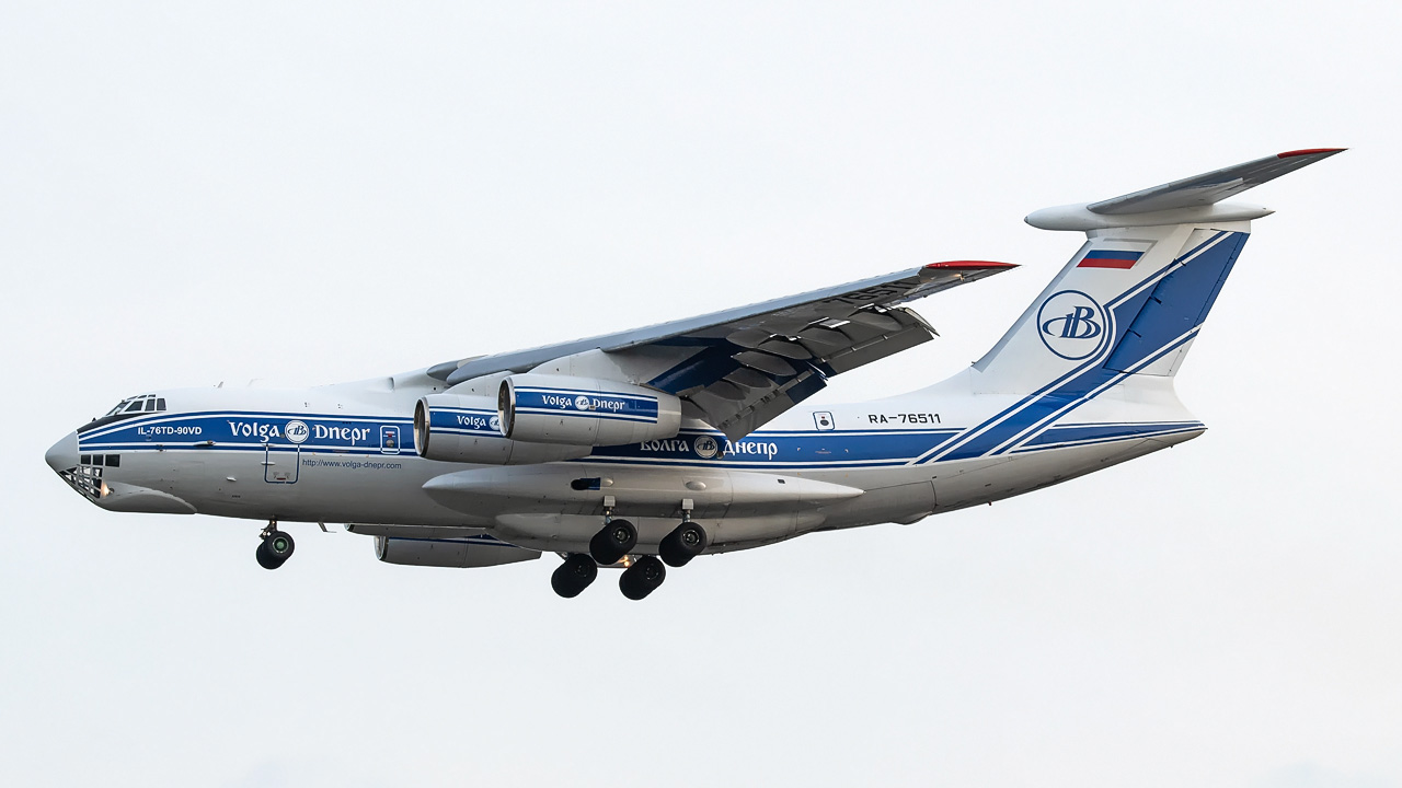 RA-76511 Volga Dnepr Ilyushin IL-76TD-90VD