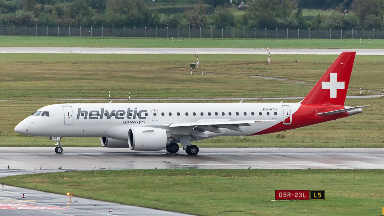 HB-AZG Helvetic Airways Embraer ERJ-190 E2