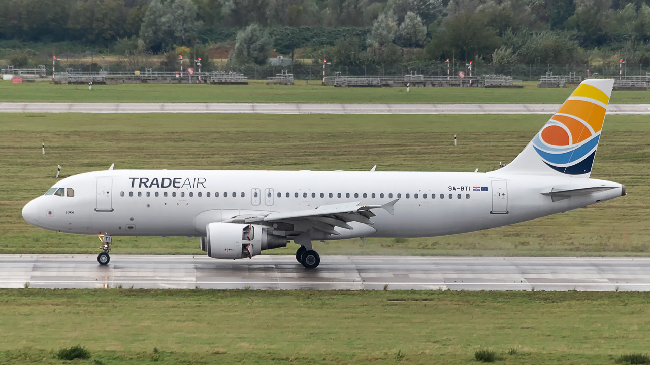 9A-BTI TradeAir Airbus A320-200
