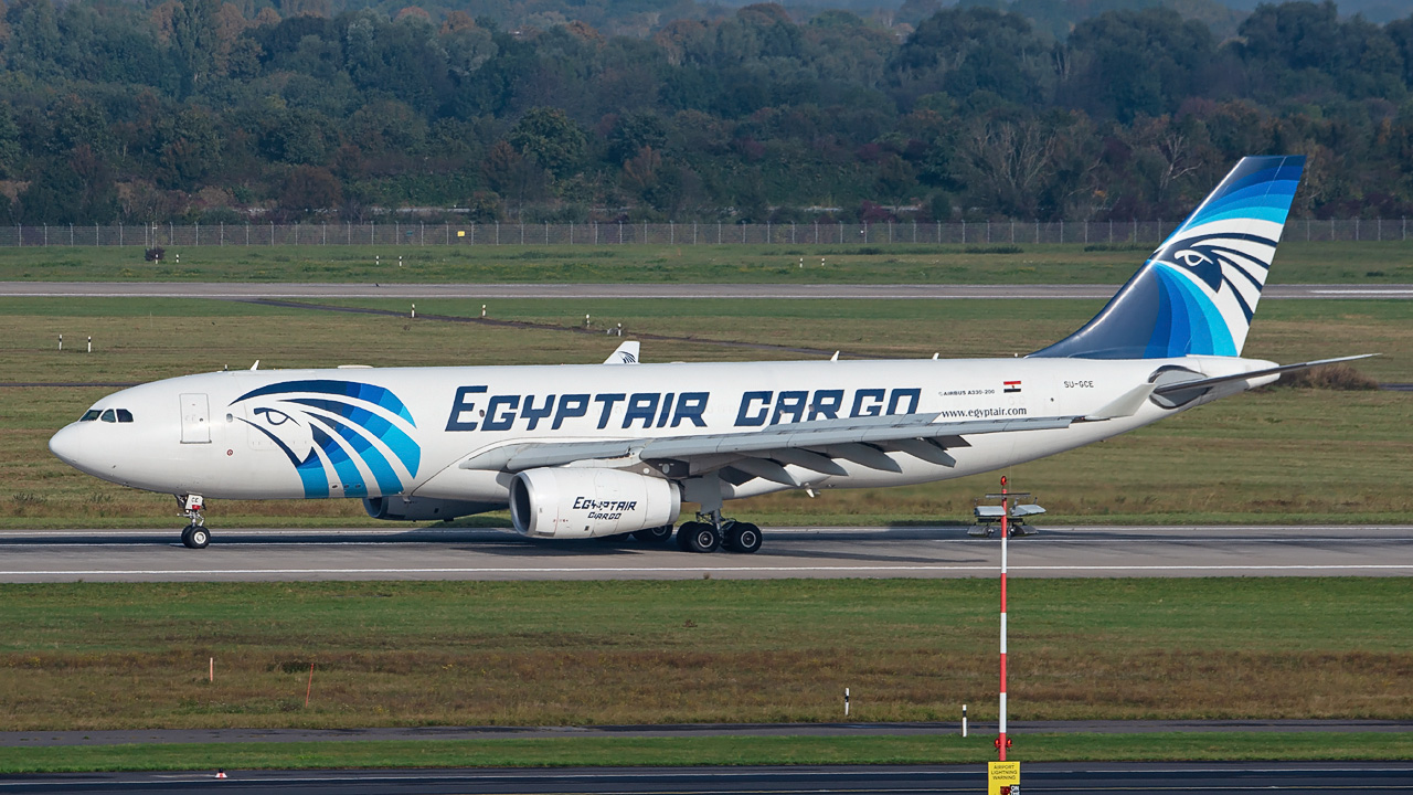 SU-GCE Egypt Air Cargo Airbus A330-200(P2F)