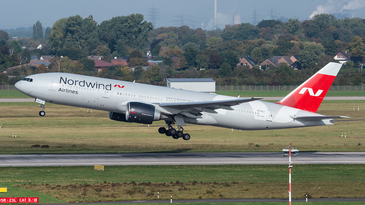 VP-BJJ Nordwind Airlines Boeing 777-200(ER)