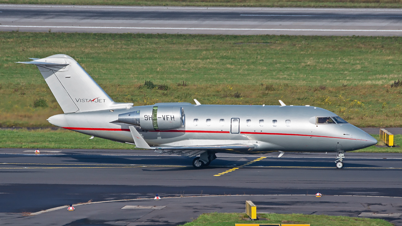 9H-VFH VistaJet Canadair Challenger 605