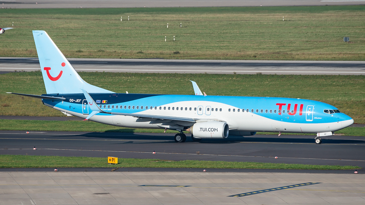 OO-JEF TUI Airlines Belgium Boeing 737-800