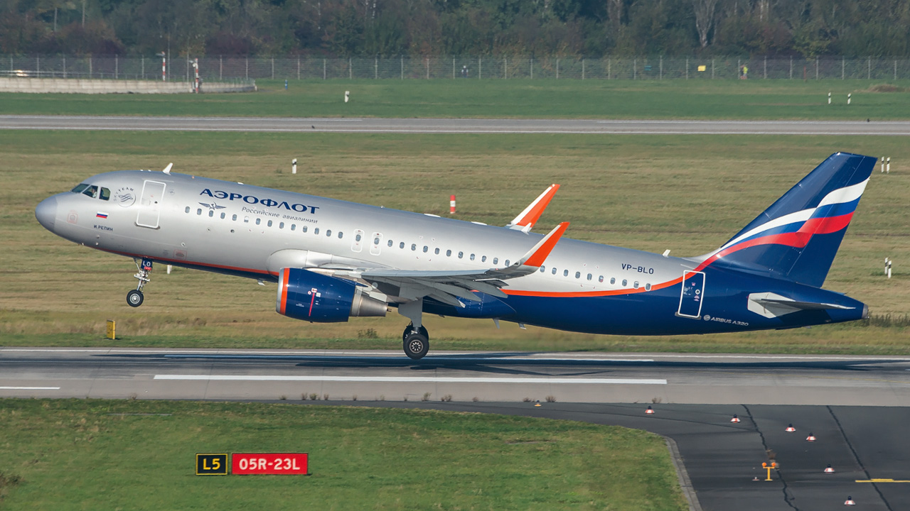 VP-BLO Aeroflot Airbus A320-200/S