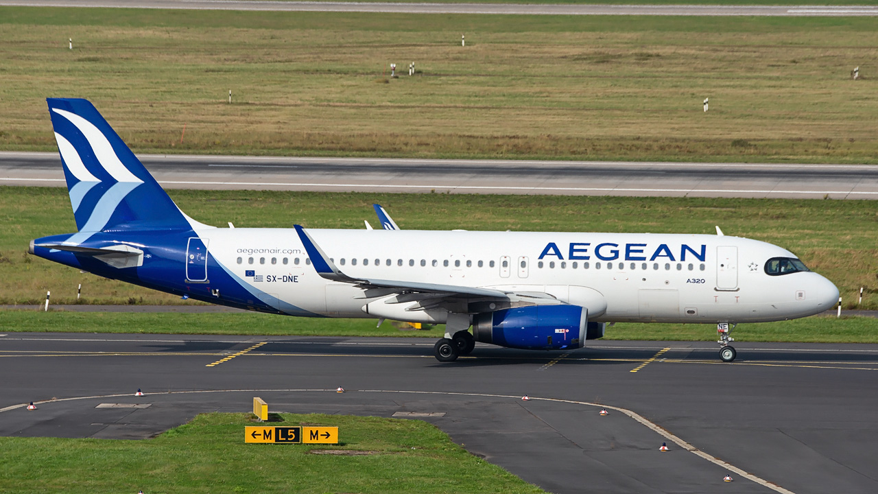 SX-DNE Aegean Airlines Airbus A320-200/S