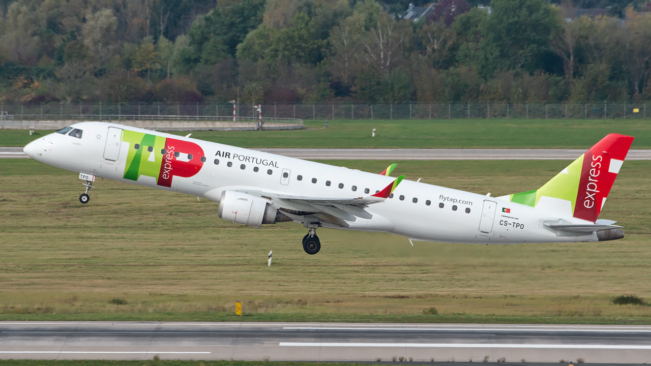 CS-TPO TAP Express Portugal Embraer ERJ-190