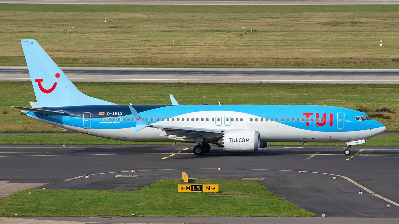 D-AMAX TUIfly Boeing 737 MAX 8