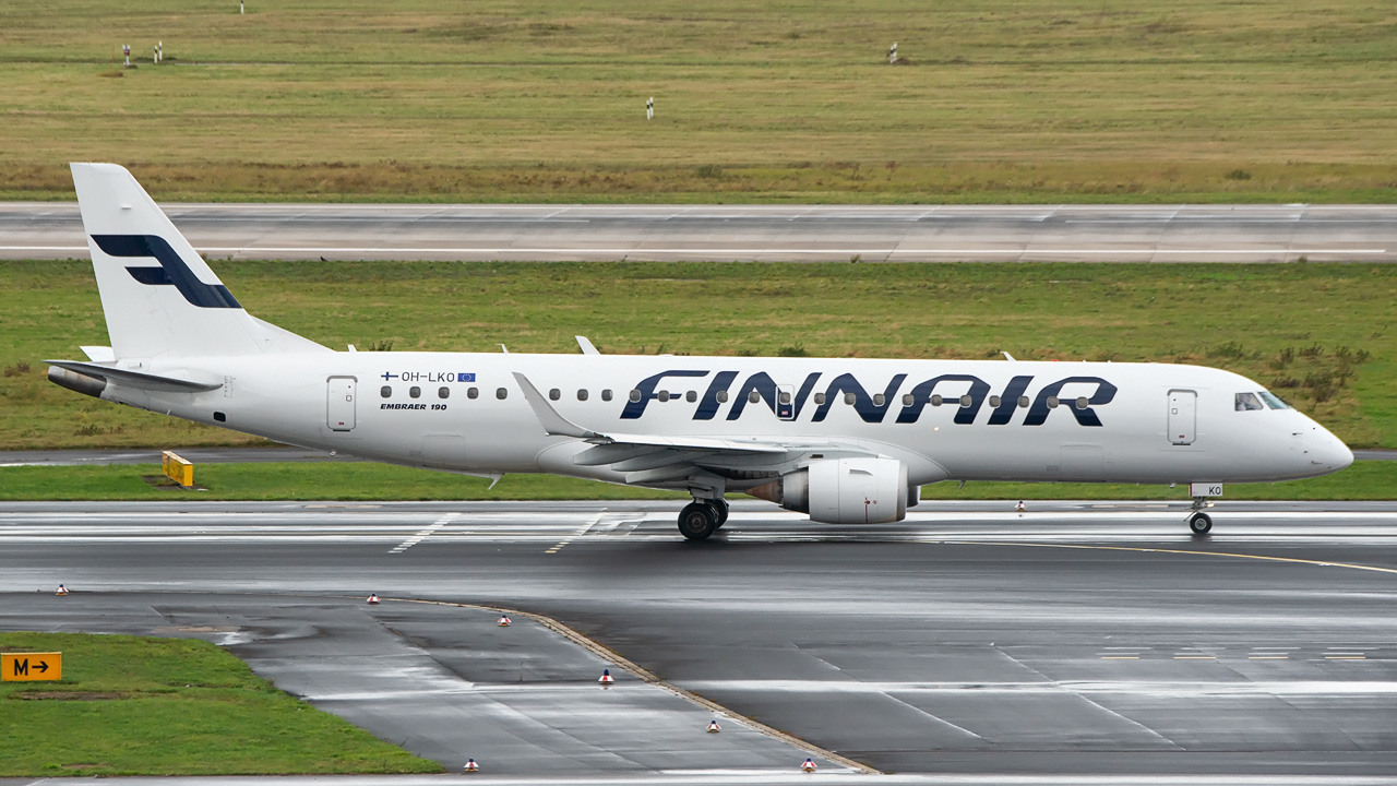OH-LKO Finnair Embraer ERJ-190