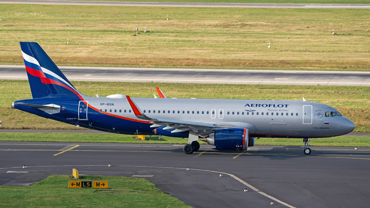 VP-BSN Aeroflot Airbus A320-200neo