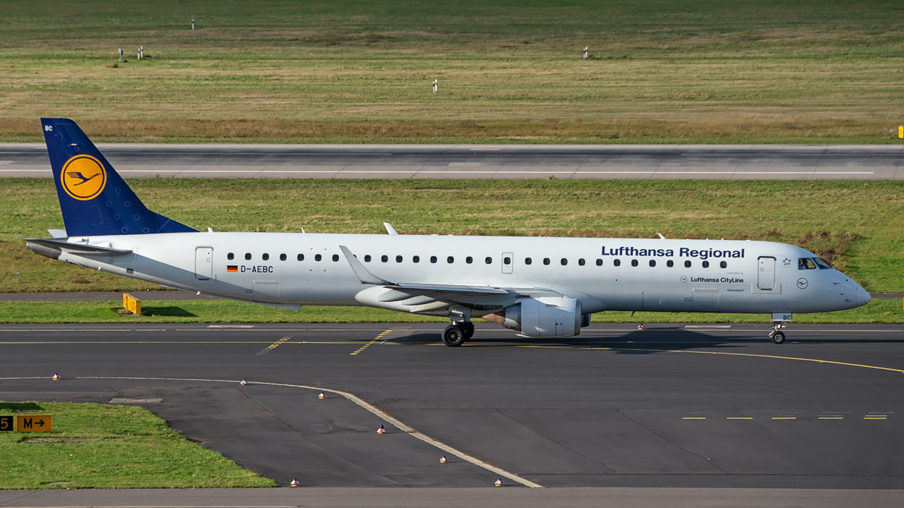 D-AEBC Lufthansa Regional (CityLine) Embraer ERJ-195