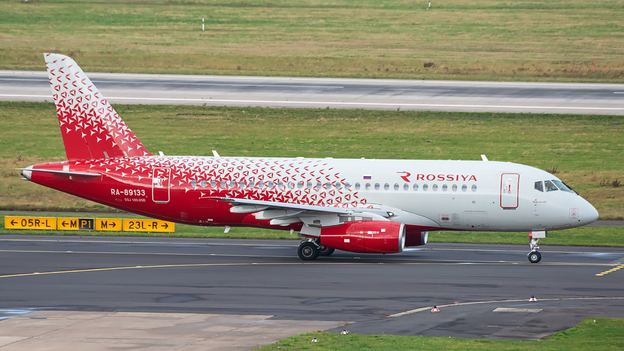 RA-89133 Rossiya Airlines Sukhoi SuperJet 100-95B