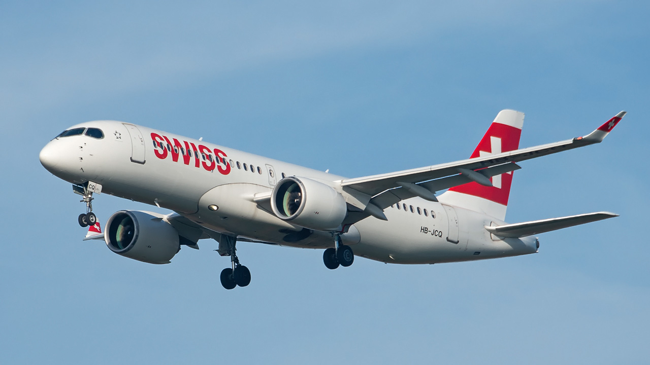 HB-JCQ Swiss Airbus A220-300