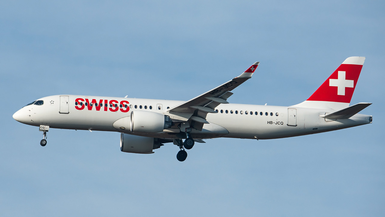 HB-JCQ Swiss Airbus A220-300