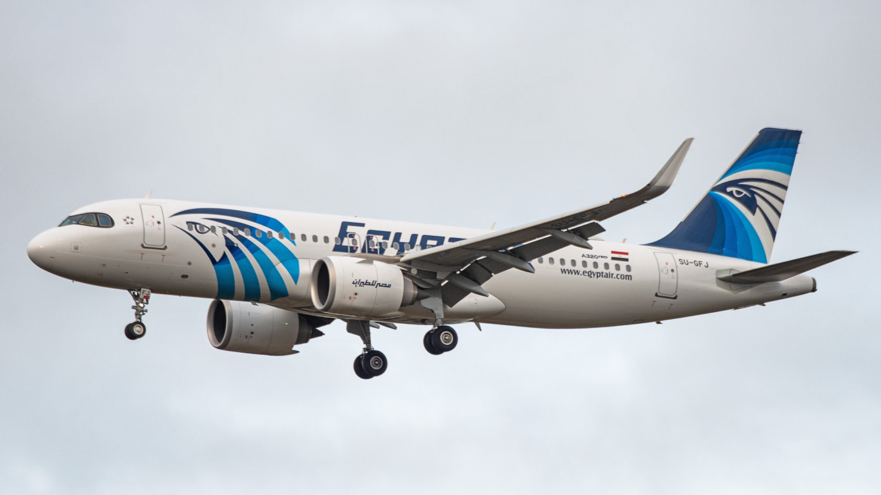 SU-GFJ Egypt Air Airbus A320-200neo
