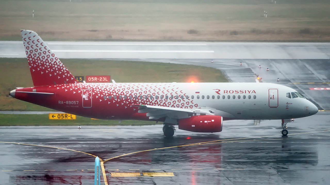 RA-89057 Rossiya Airlines Sukhoi SuperJet 100-95B