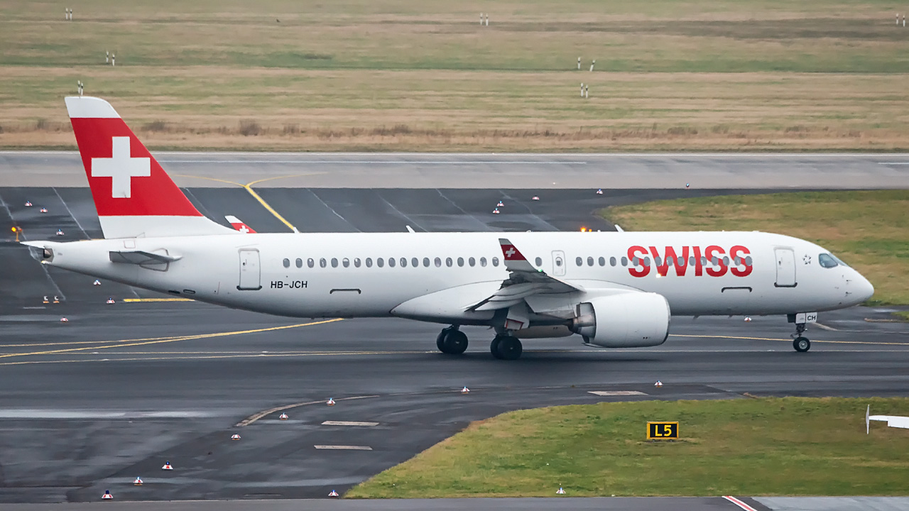 HB-JCH Swiss Airbus A220-300