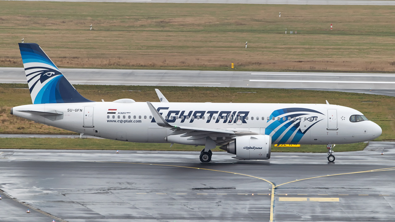 SU-GFN Egypt Air Airbus A320-200neo