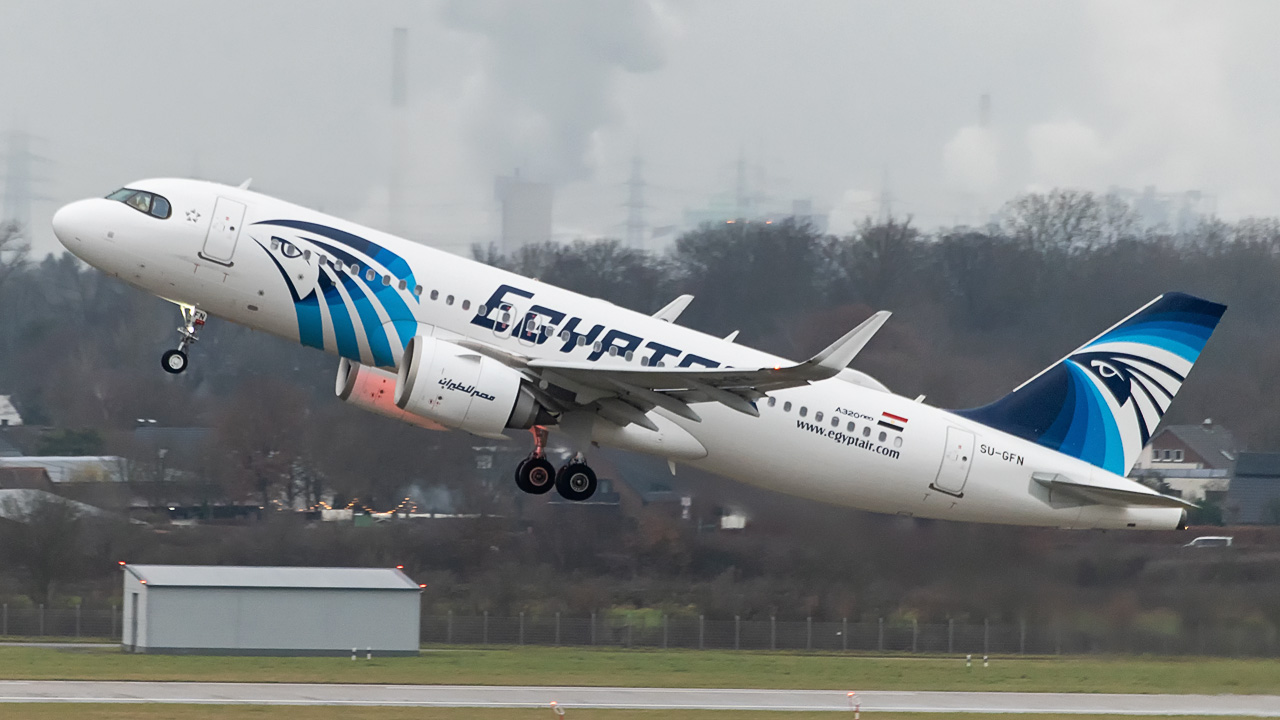 SU-GFN Egypt Air Airbus A320-200neo