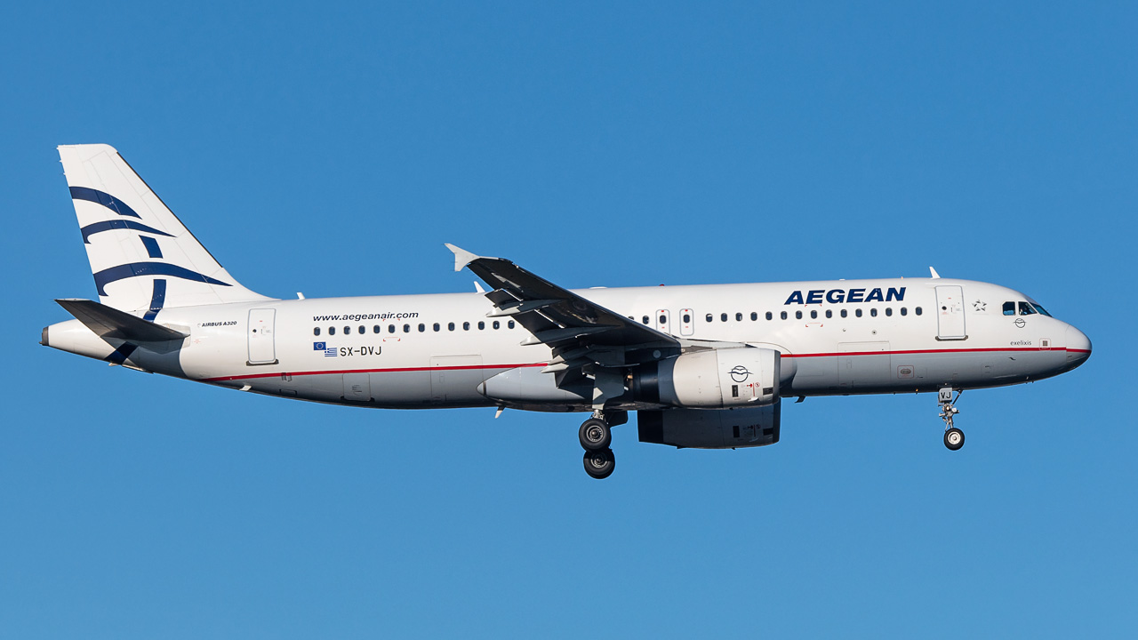 SX-DVJ Aegean Airlines Airbus A320-200