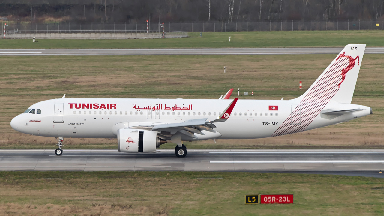 TS-IMX Tunisair Airbus A320-200neo