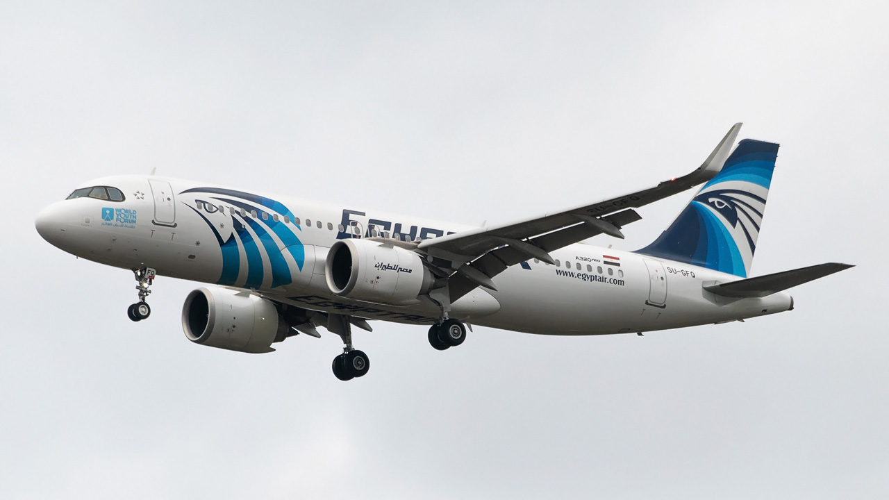 SU-GFQ Egypt Air Airbus A320-200neo