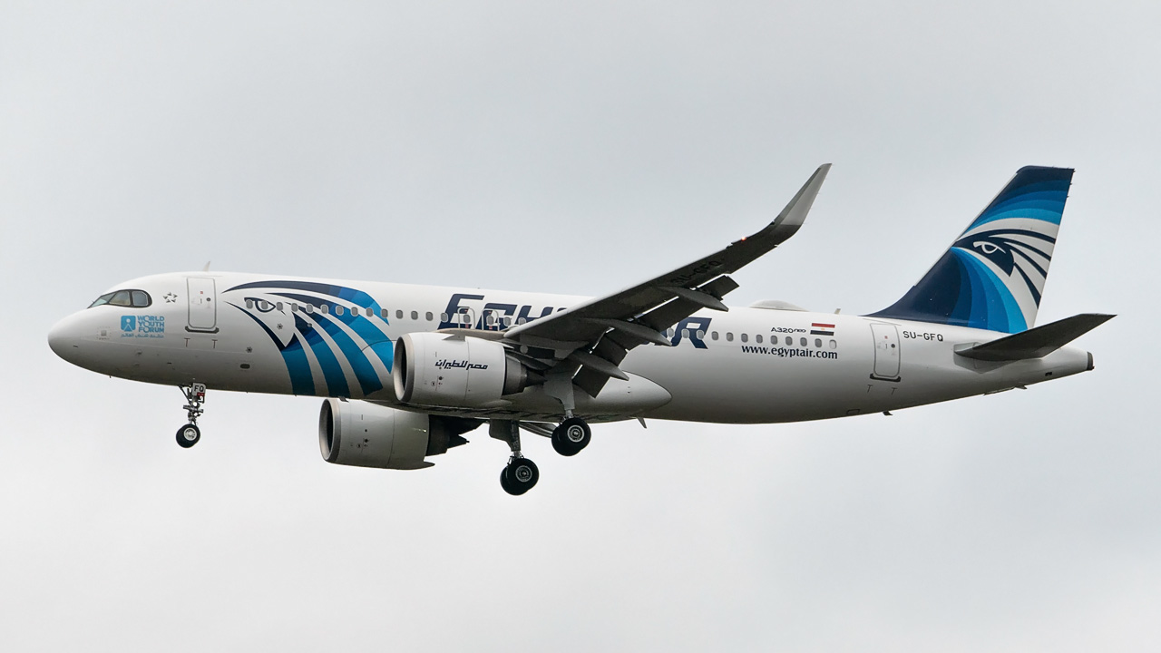 SU-GFQ Egypt Air Airbus A320-200neo