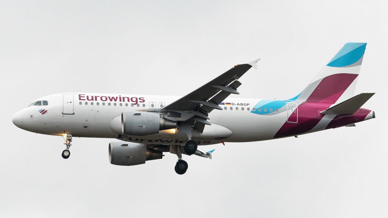 D-ABGP Eurowings Airbus A319-100