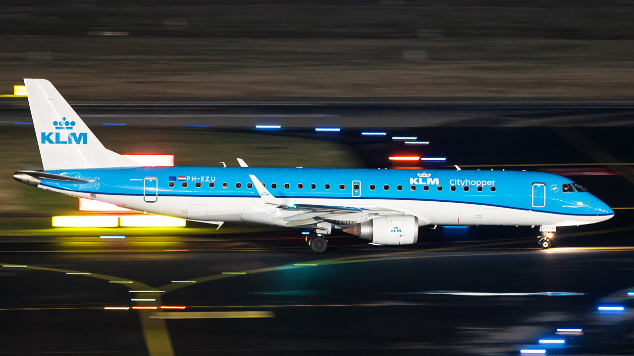 PH-EZU KLM Cityhopper Embraer ERJ-190