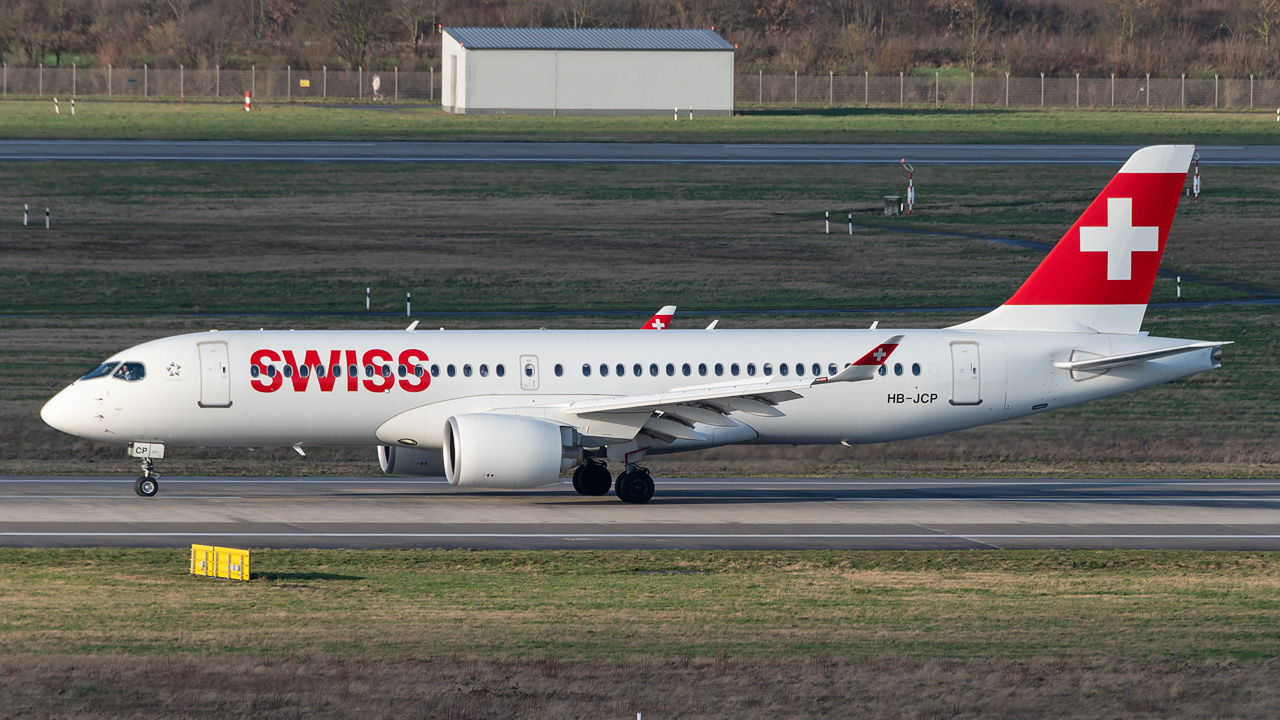 HB-JCP Swiss Airbus A220-300