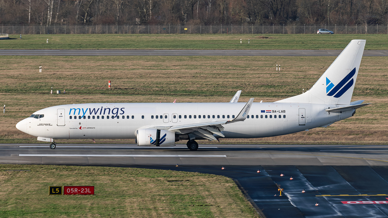 9A-LAB MyWings (ETF Airways) Boeing 737-800