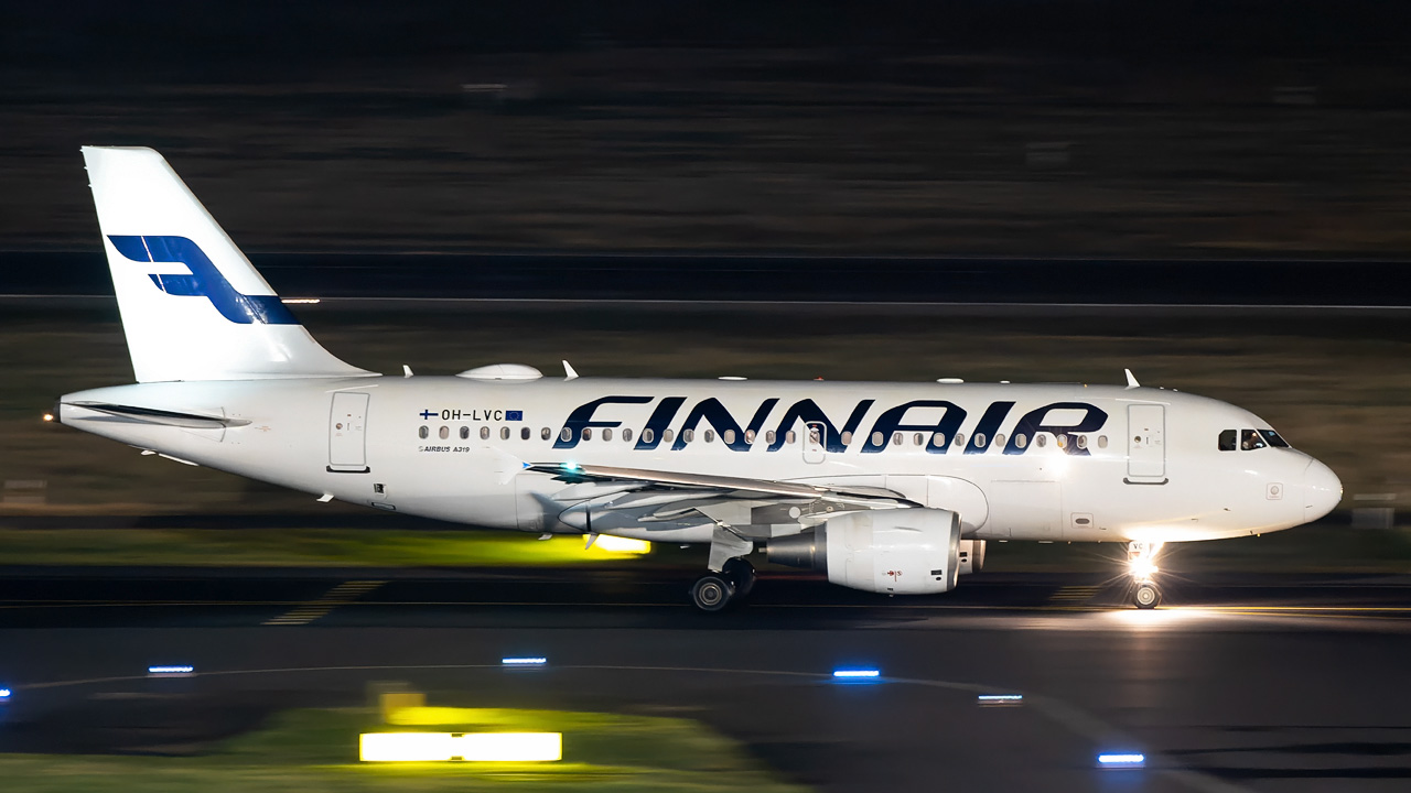 OH-LVC Finnair Airbus A319-100