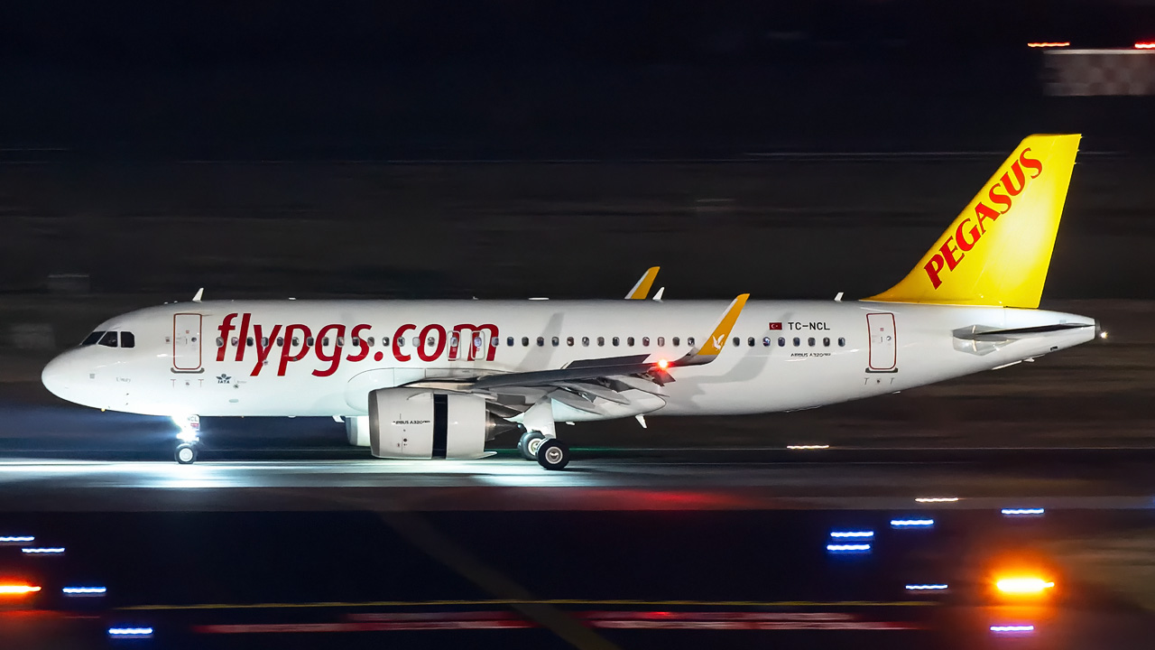 TC-NCL Pegasus Airlines Airbus A320-200neo