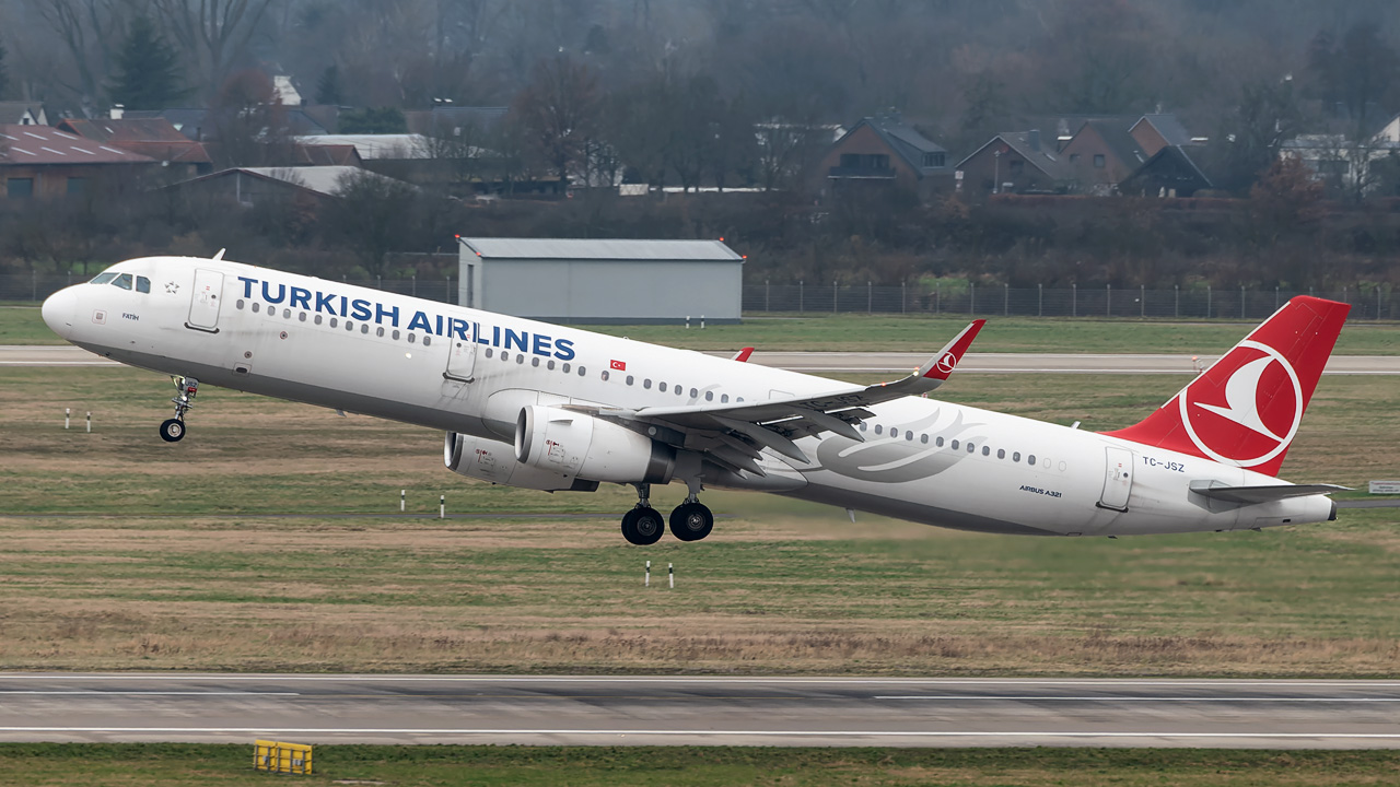 TC-JSZ Turkish Airlines Airbus A321-200/S