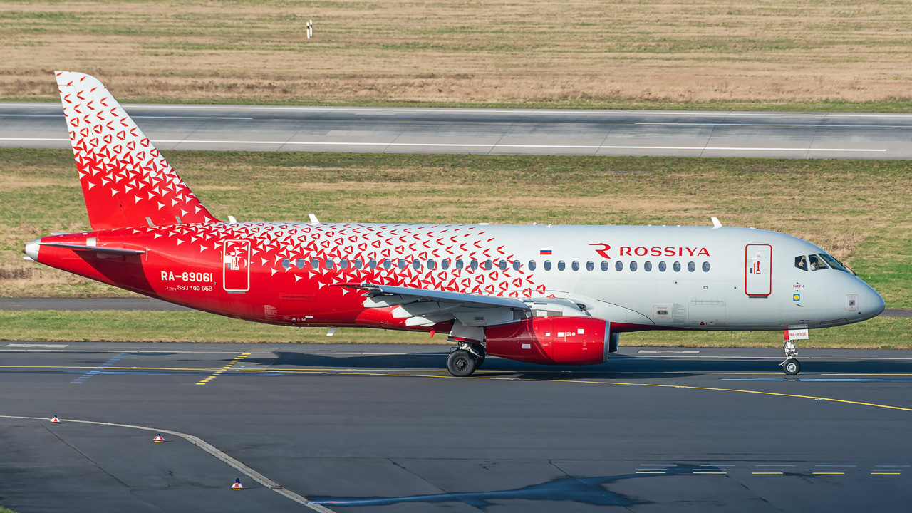 RA-89061 Rossiya Airlines Sukhoi SuperJet 111-95B