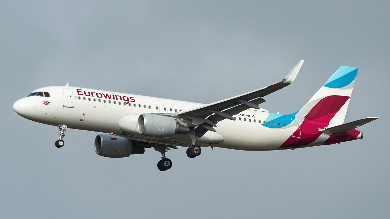 OE-IEW Eurowings Europe Airbus A320-200/S