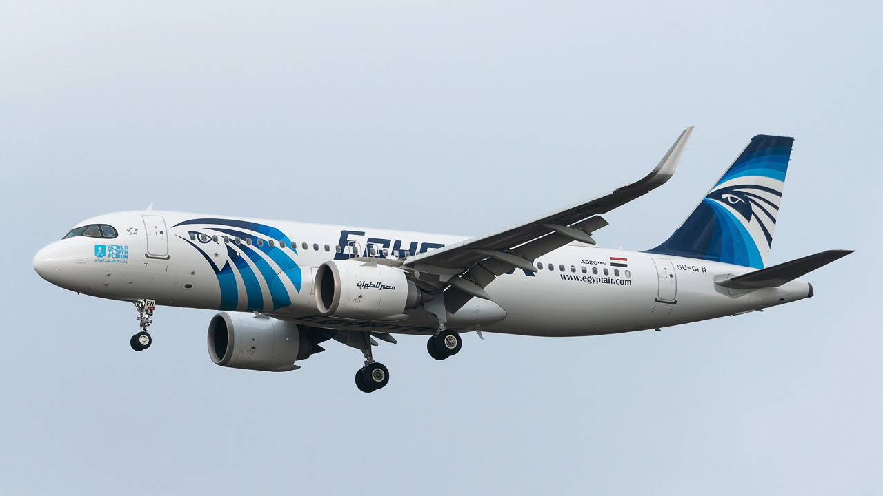 SU-GFN Egypt Air Airbus A320-200neo