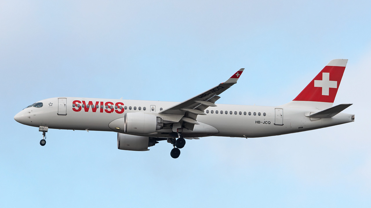 HB-JCQ Swiss Airbus A220-300