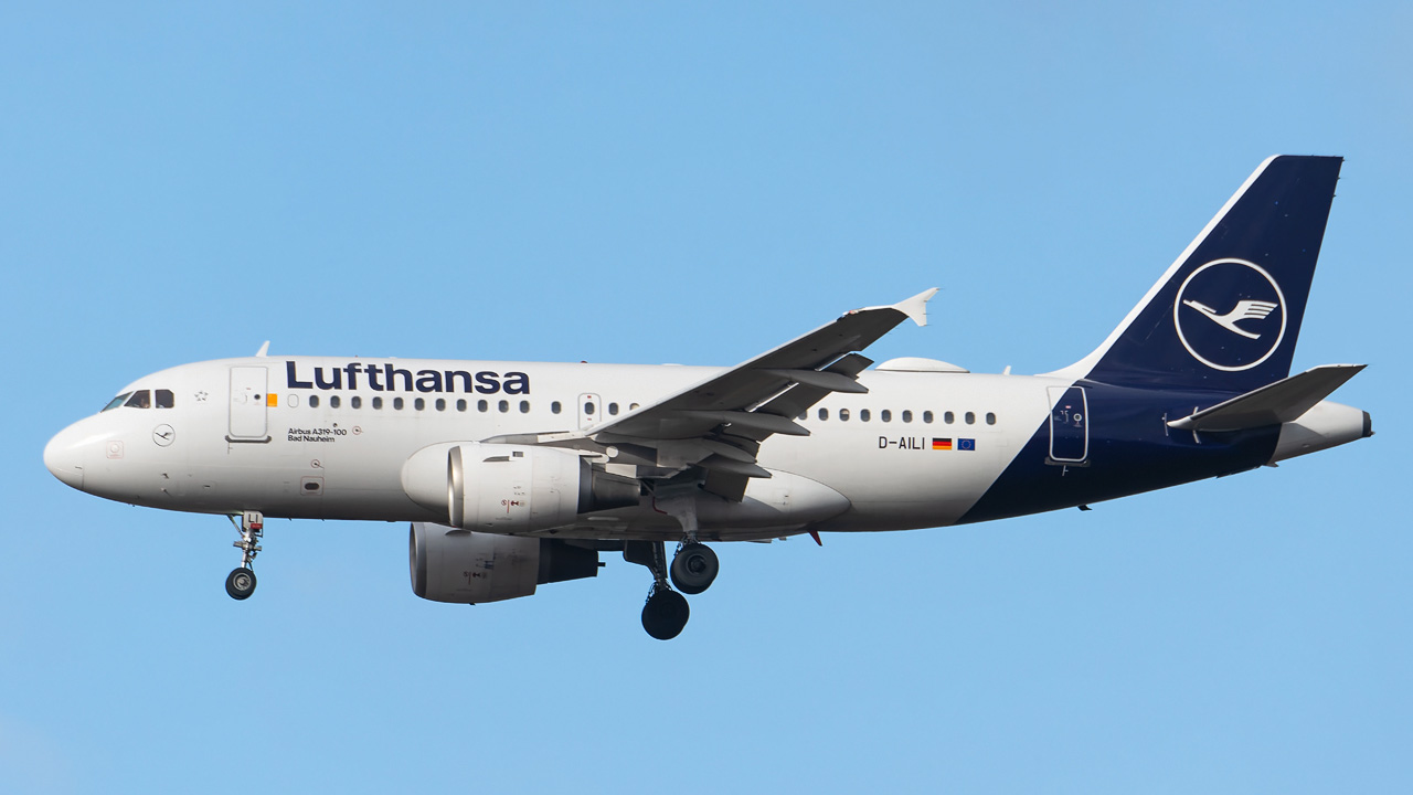 D-AILI Lufthansa Airbus A319-100