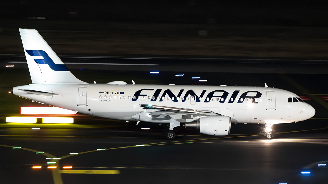 OH-LVC Finnair Airbus A319-100