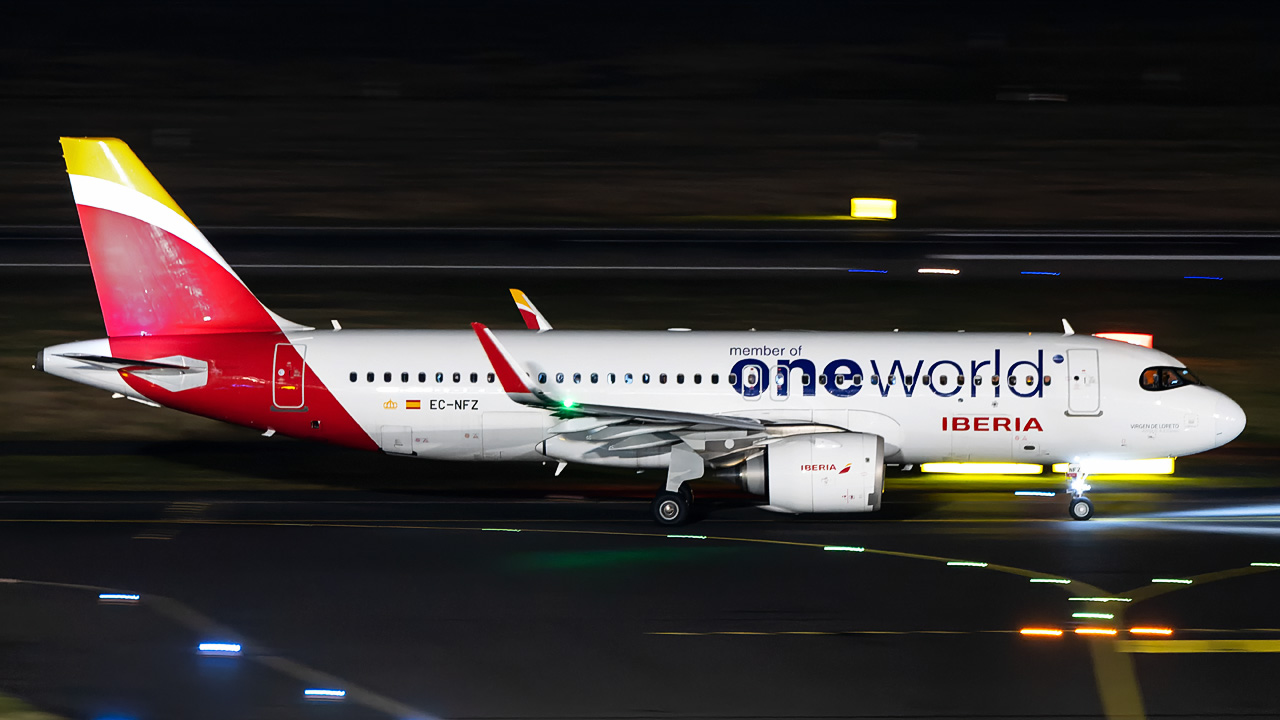 EC-NFZ Iberia Airbus A320-200neo