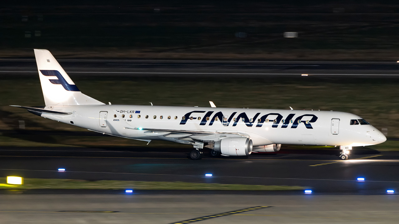 OH-LKR Finnair Embraer ERJ-190