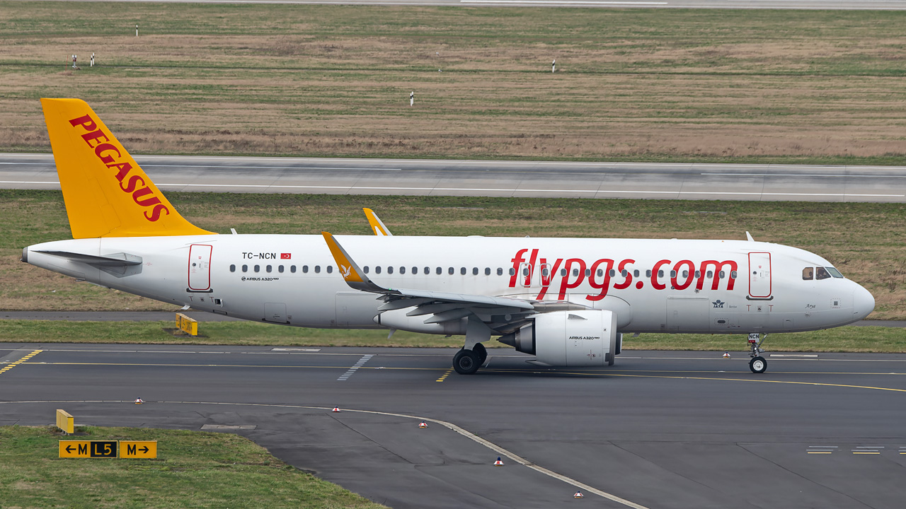 TC-NCN Pegasus Airlines Airbus A320-200neo