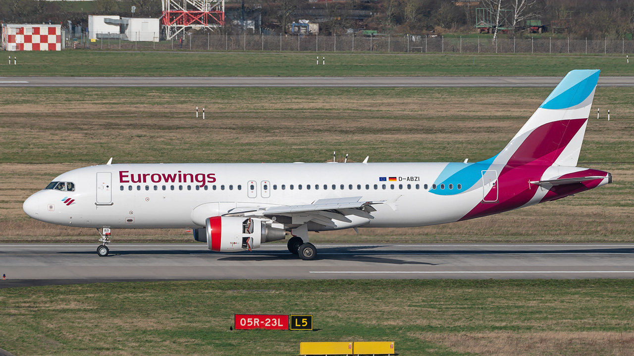 D-ABZI Eurowings Airbus A320-200