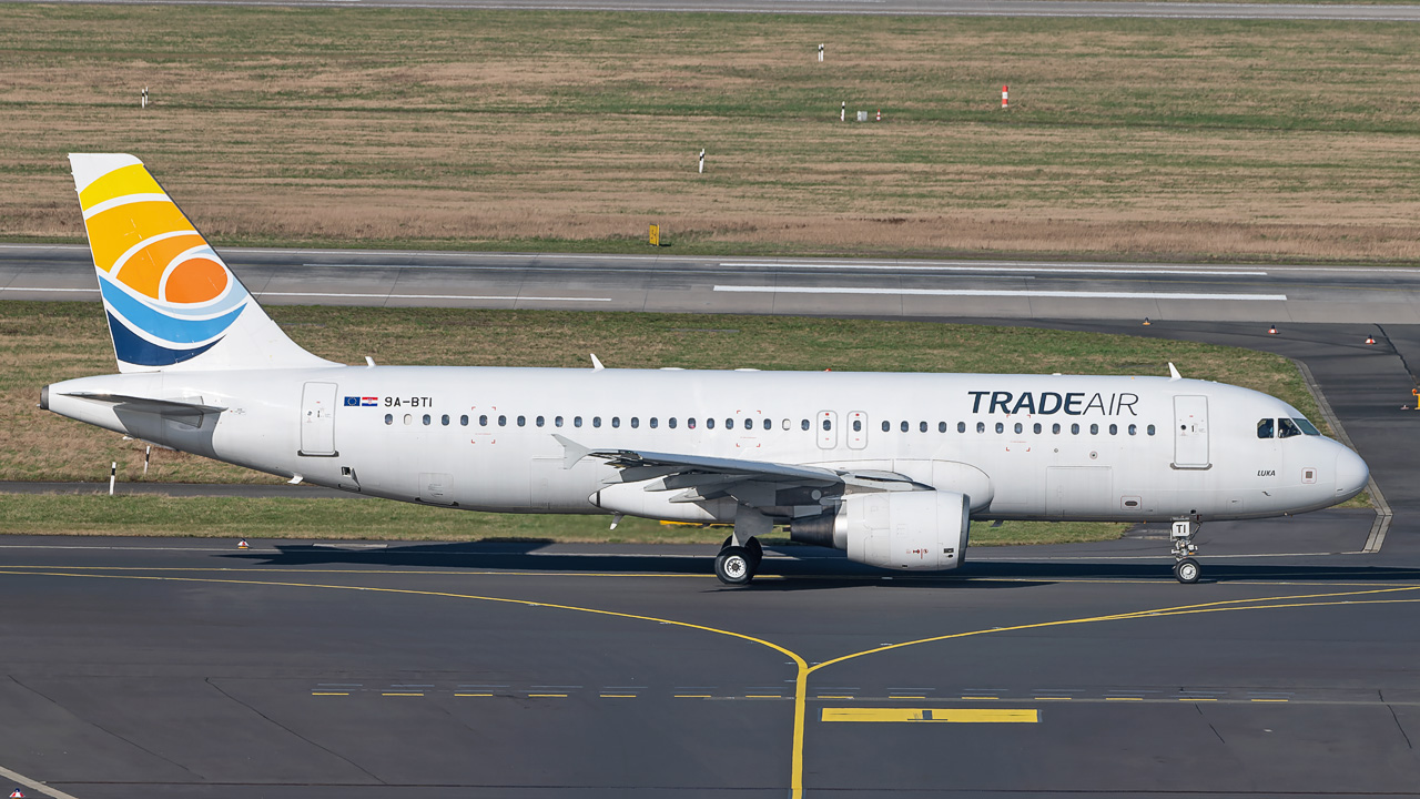 9A-BTI TradeAir Airbus A320-200