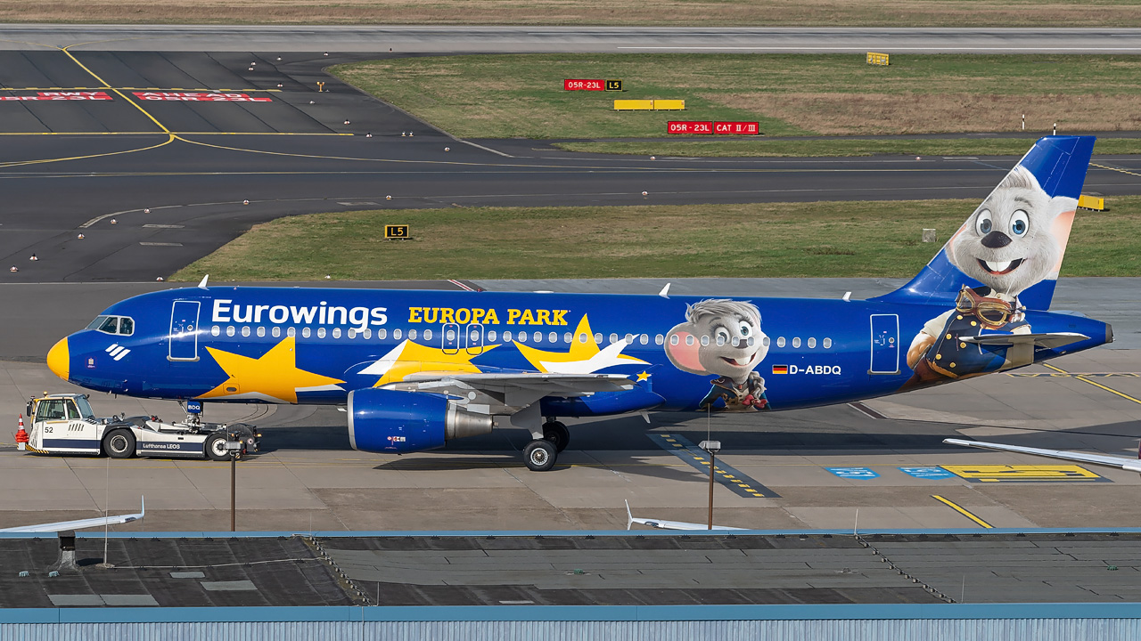 D-ABDQ Eurowings Airbus A320-200