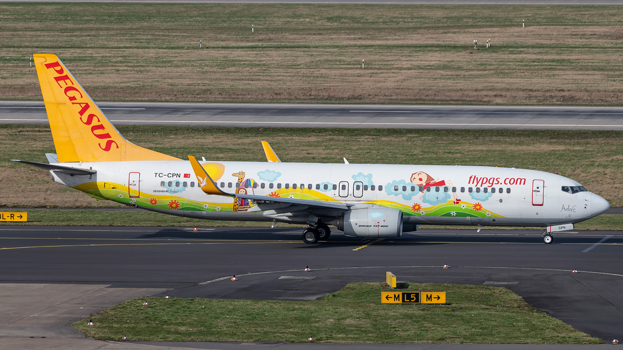 TC-CPN Pegasus Airlines Boeing 737-800