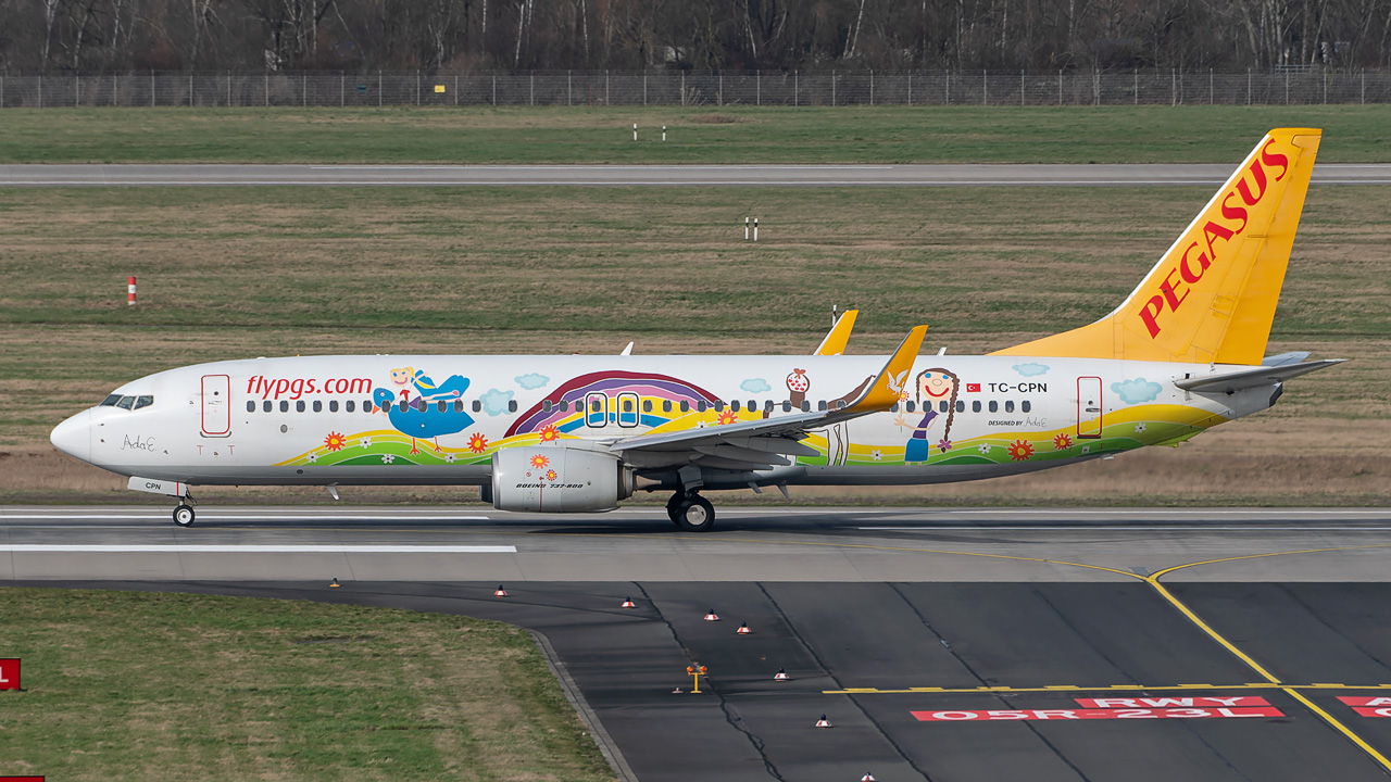 TC-CPN Pegasus Airlines Boeing 737-800