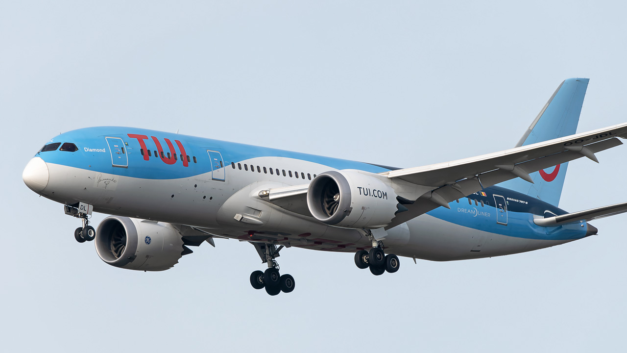 OO-JDL TUI Airlines Belgium Boeing 787-8