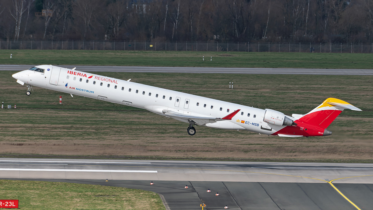 EC-MSB Iberia Regional (Air Nostrum) Canadair CRJ1000