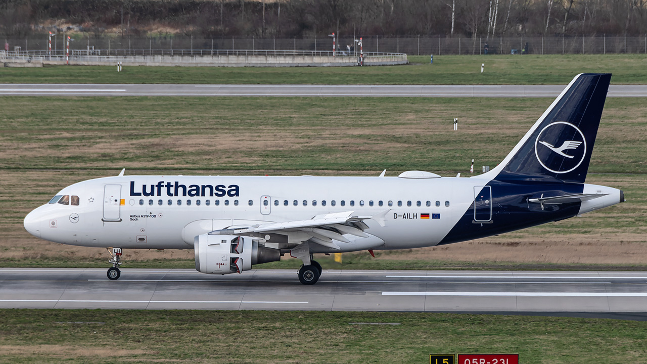 D-AILH Lufthansa Airbus A319-100